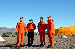 Search and rescue technicians at York Sound for Operation Nanook, Aug. 27, 2014. Photo: Thomas Rohner
