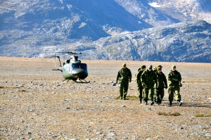 Be all you can be. Or something. York Sound, Operation Nanook, Aug. 27, 2014. Photo: Thomas Rohner