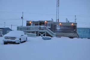 The Igloolik RCMP detachment, which houses the cell in which Solomon Uyarasuk was found dead in Sept. 2012. 